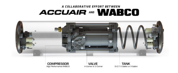 ACCUAIR ENDO CVT 5 Gallon/19 Liter Alu