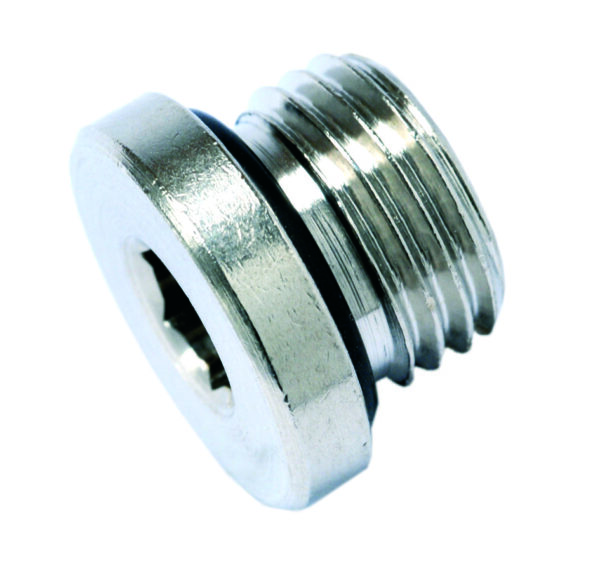 Blindplugg G3/8" Krage