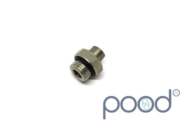 Overgang G1/8" Han - G1/4" Han O-RING