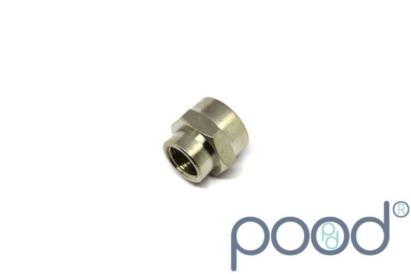 Overgang G1/4" Hun - G3/8" Hun