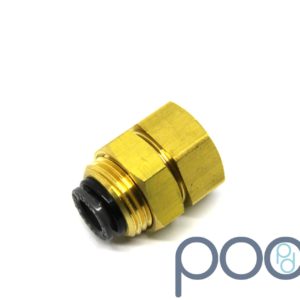 AirLift 21024 - Gjennomføring NPT1/4" Hun - 3/8" Push-In