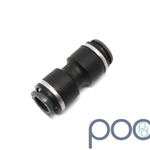 Skjøtestykke 1/4" Push-in - 3/8" Push-in