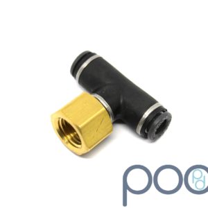 AirLift 21029 - T-Stykke NPT1/4" - 1/4" Push-In