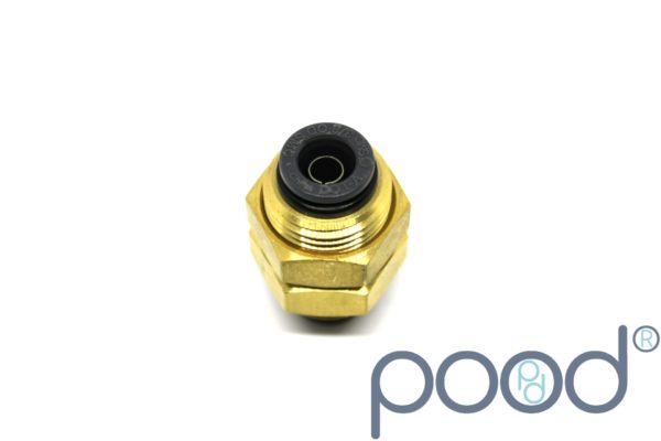 AirLift 22653 - Gjennomføring 3/8" Push-In - 3/8" Push-In