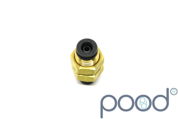 AirLift 22652 - Gjennomføring 1/4" Push-In - 1/4" Push-In