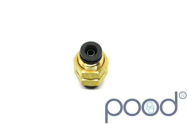AirLift 22652 - Gjennomføring 1/4" Push-In - 1/4" Push-In
