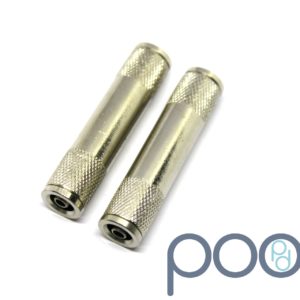 Skjøtestykke 1/4" Push-in - 1/4" Push-in (stål)