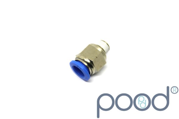 Plugg NPT1/8" Han - 3/8" Push-In