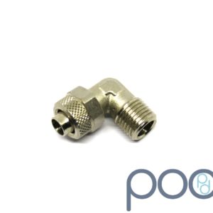 90° G1/4" Han - 10mm Skru-Kobling