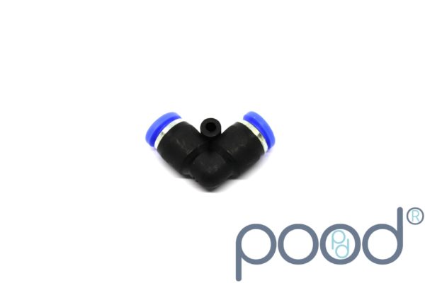 90° 1/4" Push-In - 1/4" Push-In