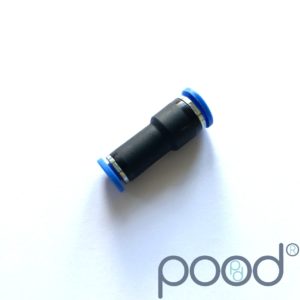 Skjøtestykke 4mm Push-in - 6mm Push-in