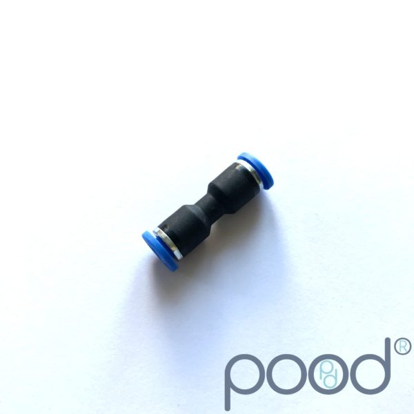 Skjøtestykke 6mm Push-in