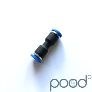 Skjøtestykke 4mm Push-in - 4mm Push-in