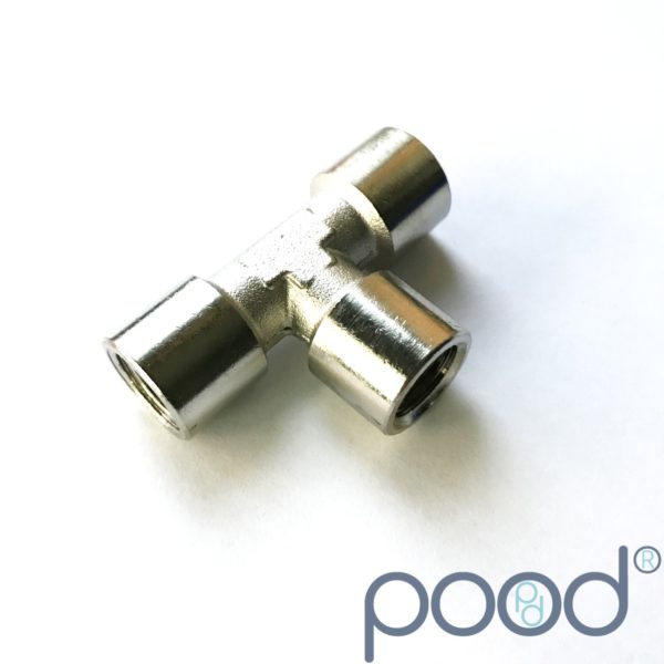 T-Stykke G1/4" Hun