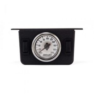 AirLift 26157 - Bryterpanel M/Elektriske brytere og Manometer