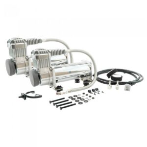 STREETEC - Comp2 Twin Kompressor Chrome (2 stk)