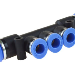 T-Distributør 10mm Push-In - 6mm Push-in