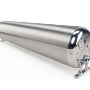 28" FLO Tank - Polerte endelokk, børstet tank