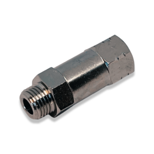 Tilbakeslagsventil / Enveisventil 1/4" Han/Hun