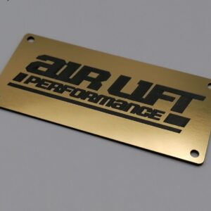 Air Lift Manifold Deksel - Børstet Gull