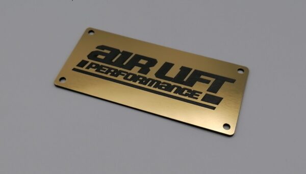 Air Lift Manifold Deksel - Børstet Gull
