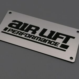 Air Lift Manifold Deksel - Børstet Sølv