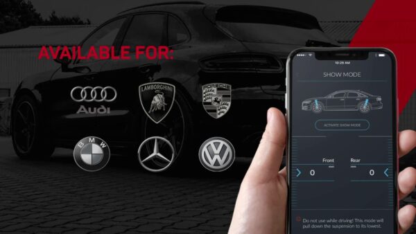 Aktivt styresystem for OEM luftunderstell - APP kontroll - Bentley Bentayga