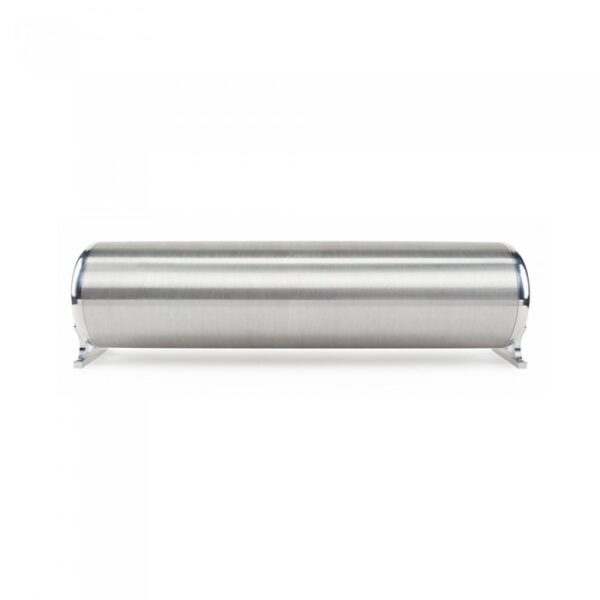 24" FLO-tank - Polerte endelokk, børstet tank