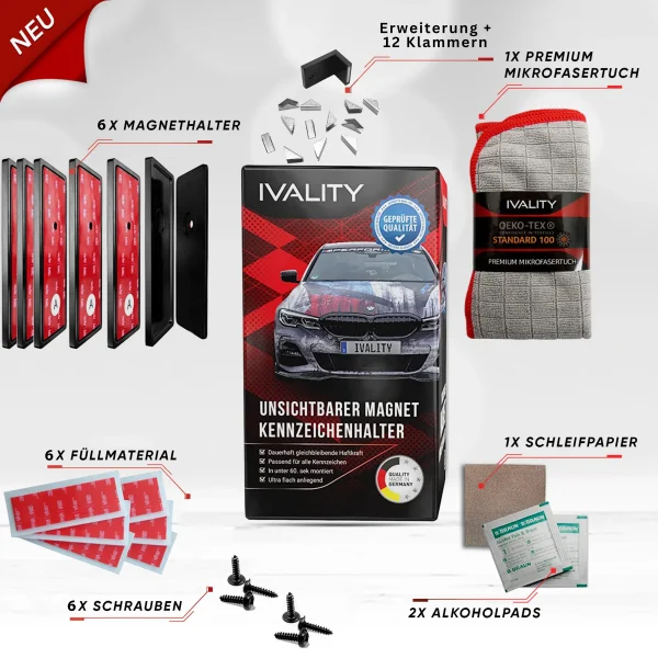 IVALITY - 2 Stk. 3D set - På utsiden av fangeren