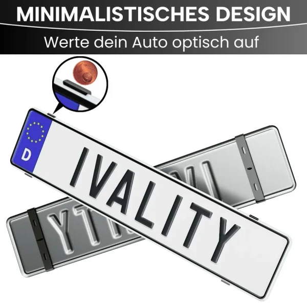 IVALITY - 2 Stk. Sett, sort "klikk"