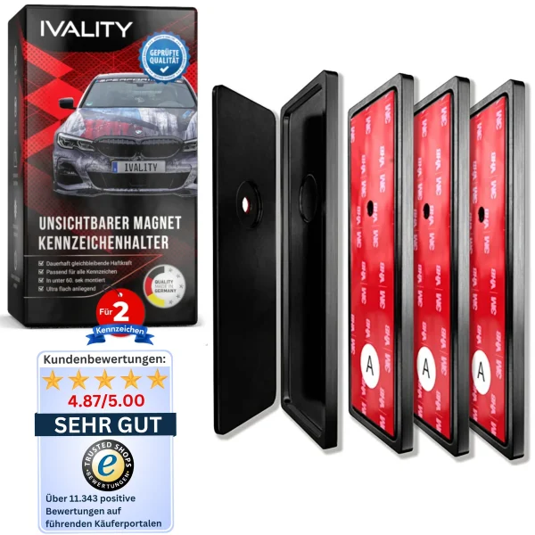 IVALITY - 2 Stk. Alu set - På utsiden av fangeren -